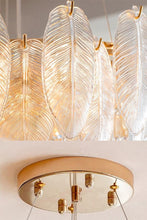 Load image into Gallery viewer, Golden round crystal lamp American style chandelier bedroom dining room lamp
