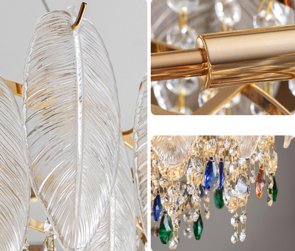 ثريا صدفية أنيقة لغرفة النوم وغرفة المعيشة وغرفة الطعام