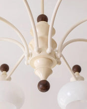 Load image into Gallery viewer, 5 8 Lamp head Large chandelier glass chandelier
