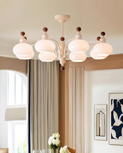 Load image into Gallery viewer, 5 8 Lamp head Large chandelier glass chandelier
