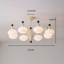 Load image into Gallery viewer, 5 8 Lamp head Large chandelier glass chandelier
