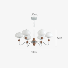 Load image into Gallery viewer, Living room chandelier hall lamp glass dining room chandelier
