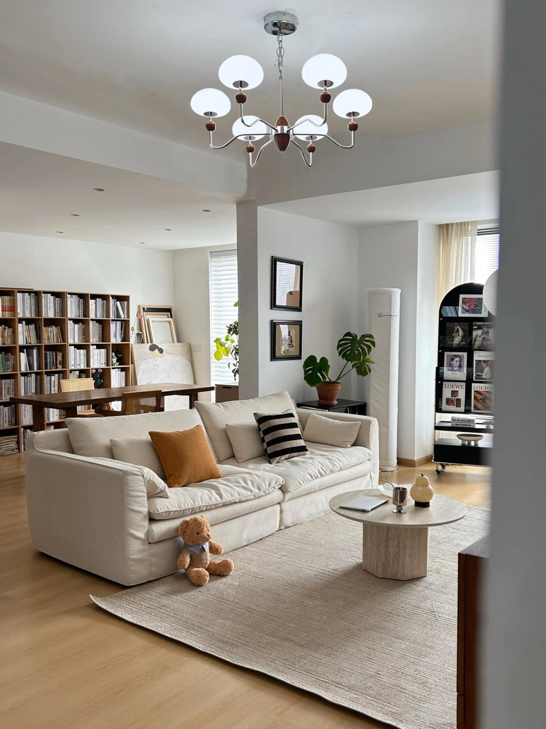 ثريا صدفية أنيقة لغرفة النوم وغرفة المعيشة وغرفة الطعام