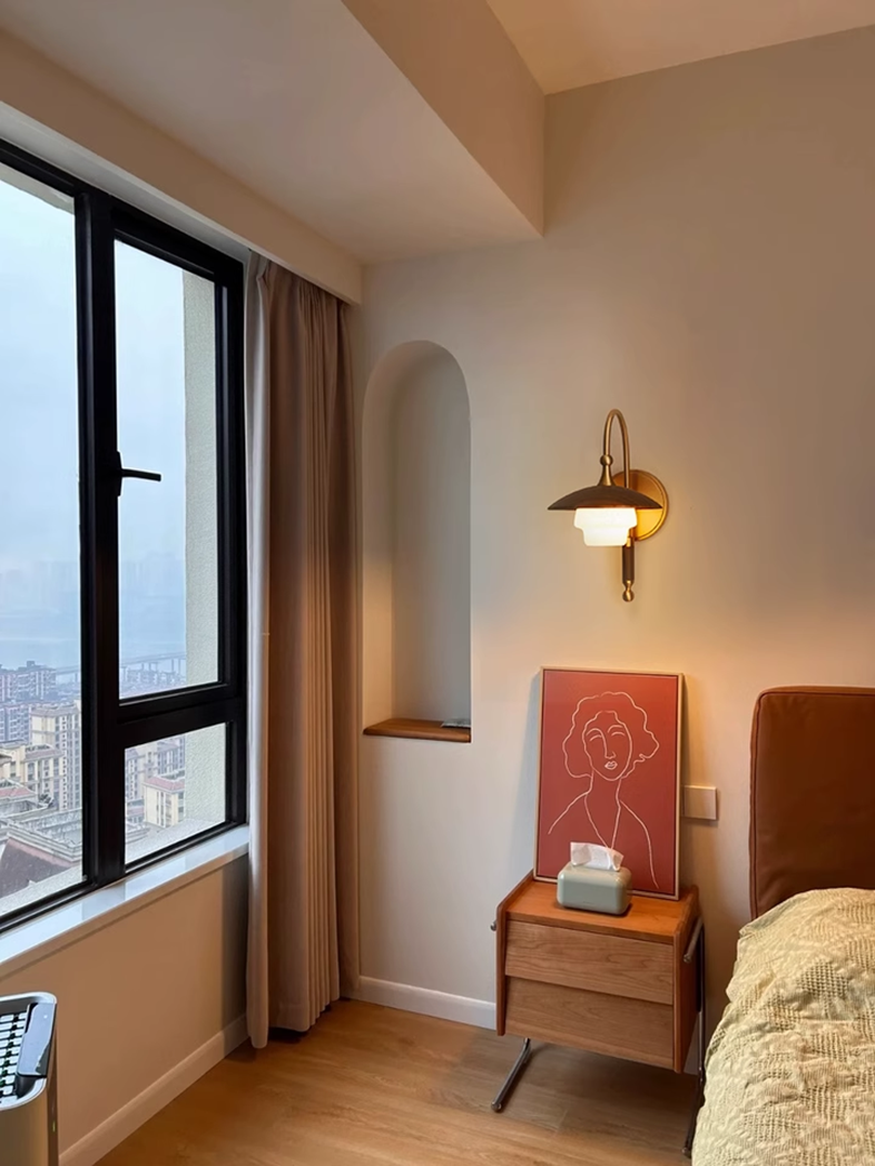 ثريا صدفية أنيقة لغرفة النوم وغرفة المعيشة وغرفة الطعام