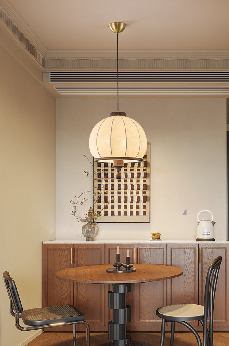 Dining room chandelier French lantern dining table lamp retro bedroom lamp