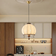 Load image into Gallery viewer, Dining room chandelier French lantern dining table lamp retro bedroom lamp
