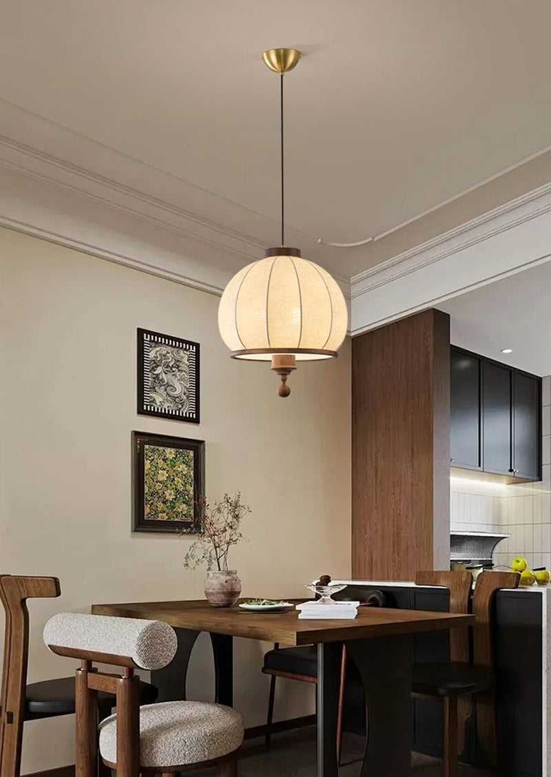 Dining room chandelier French lantern dining table lamp retro bedroom lamp