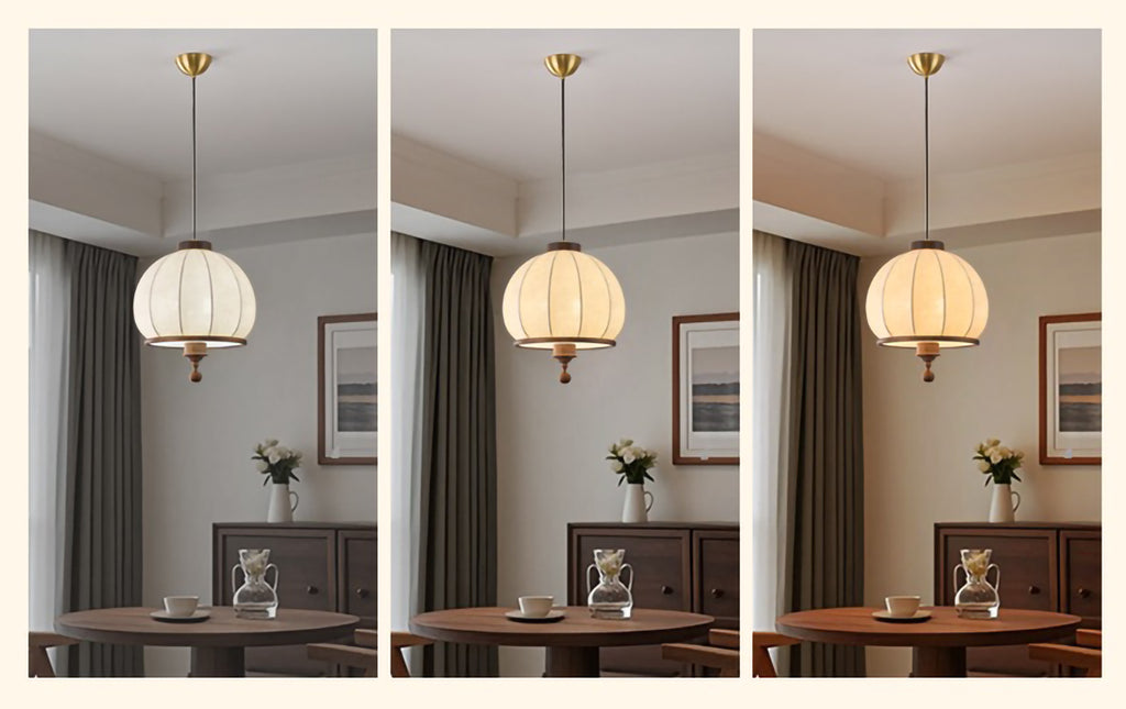 Dining room chandelier French lantern dining table lamp retro bedroom lamp