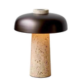 Mushroom desk lamp creative bedside lamp stone