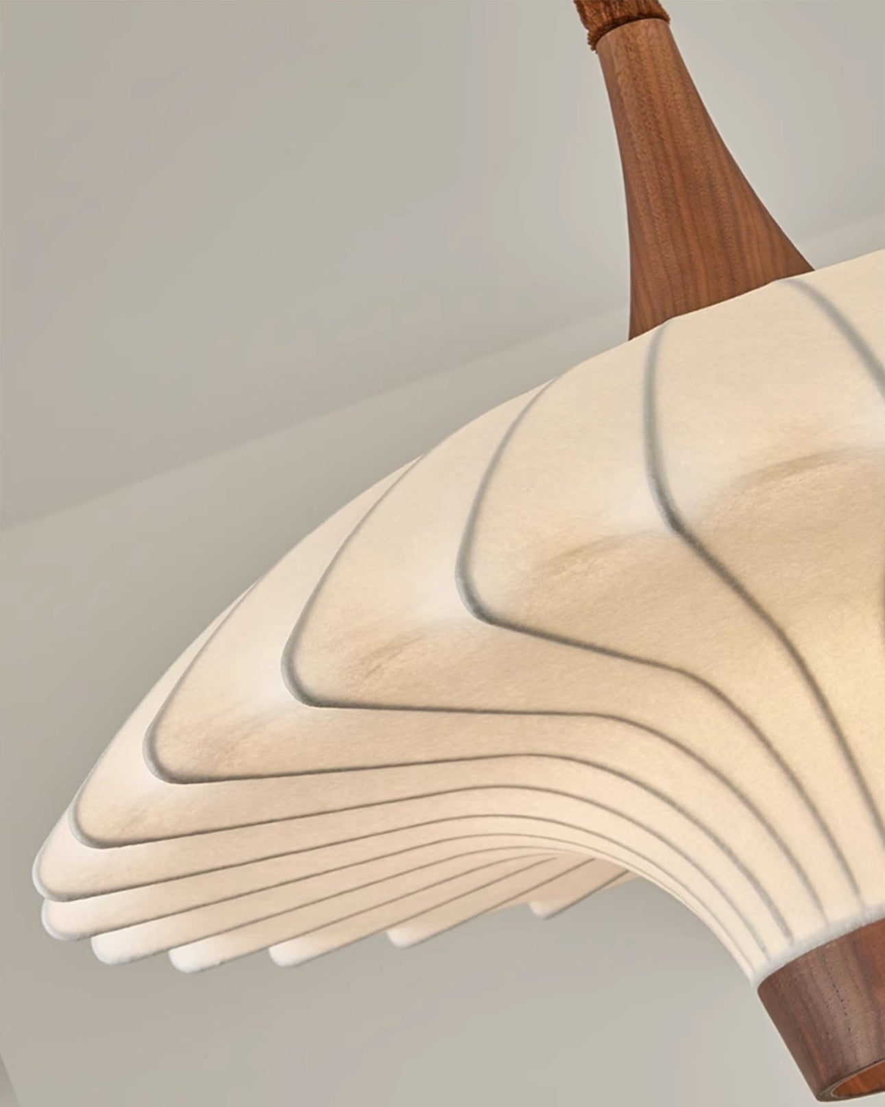 Vintage walnut copper room dining room study chandelier