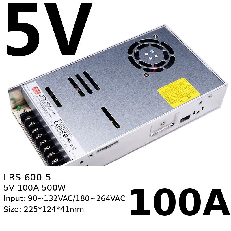 LRS-600W Meanwell Netzteil 220V/110V zu 5v12v15v24v48v DC LED Netzteil