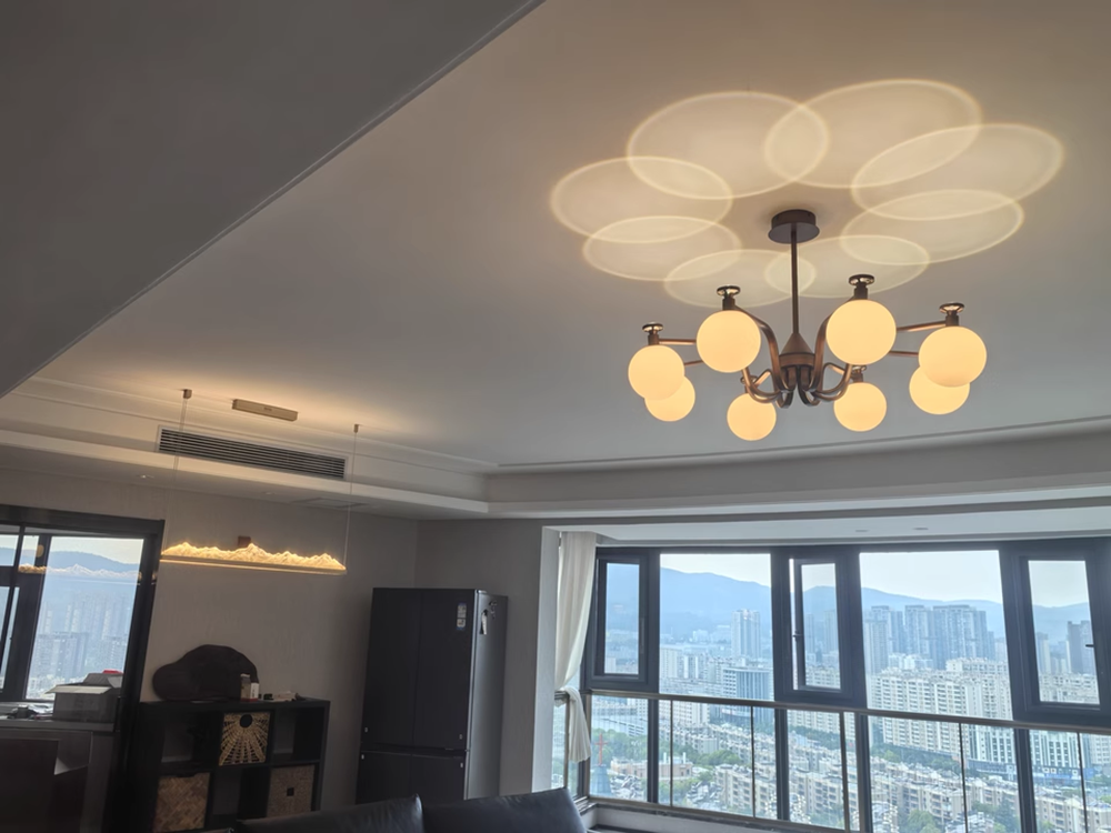 ثريا صدفية أنيقة لغرفة النوم وغرفة المعيشة وغرفة الطعام