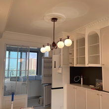 Load image into Gallery viewer, 3 4 6 8 light large chandelier magic bean chandelier round glass chandelier

