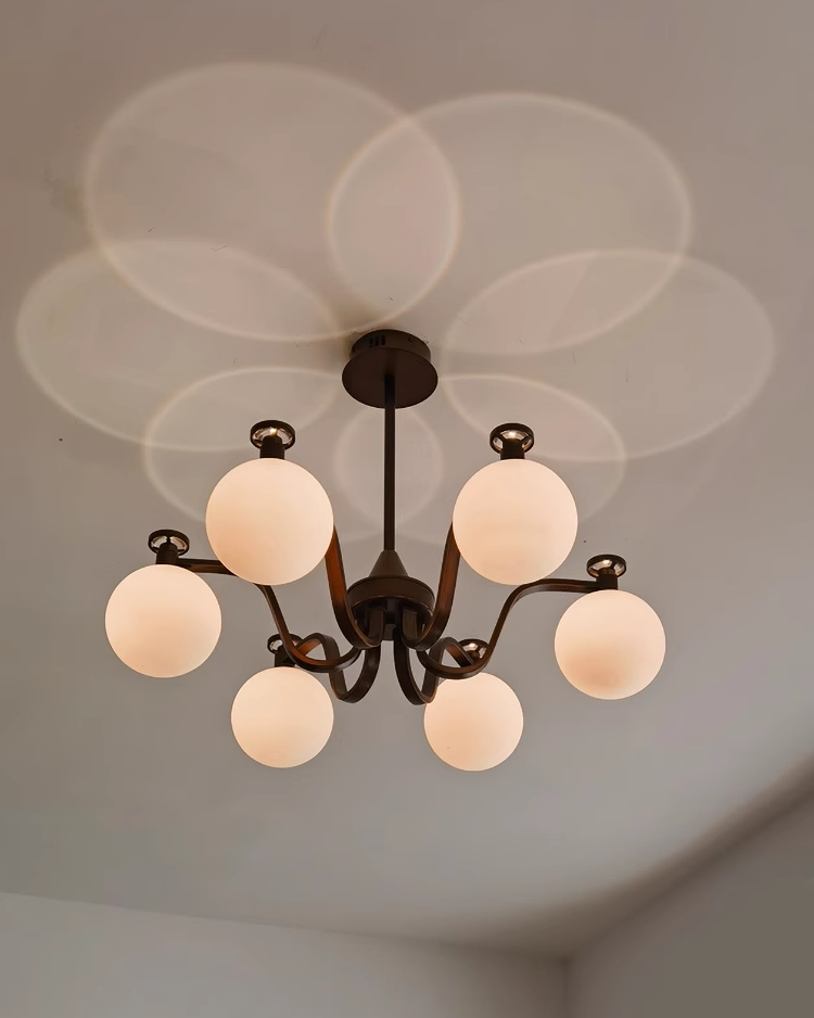 ثريا صدفية أنيقة لغرفة النوم وغرفة المعيشة وغرفة الطعام