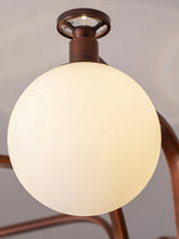 Load image into Gallery viewer, 3 4 6 8 light large chandelier magic bean chandelier round glass chandelier
