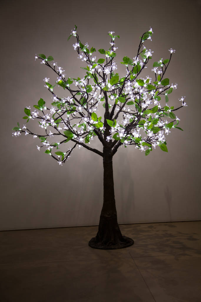 Outdoor LED Cherry Tree Decoration – waterproof and energy-saving, for hotel or restaurant entrance by gtreelights.com
