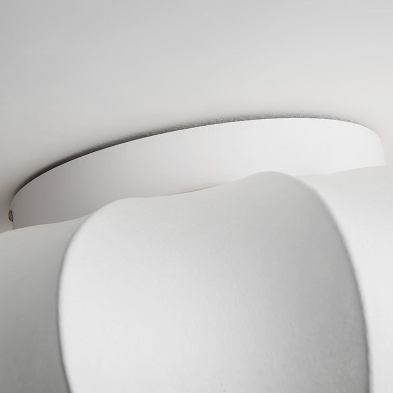 Silk lampshade pendant light white Ceiling Light Fixtures