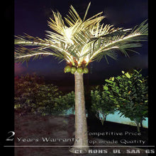 Load image into Gallery viewer, IP65 outdoor palm tree lights LED Simulated coconut tree light Height:3m(9.84ft)
