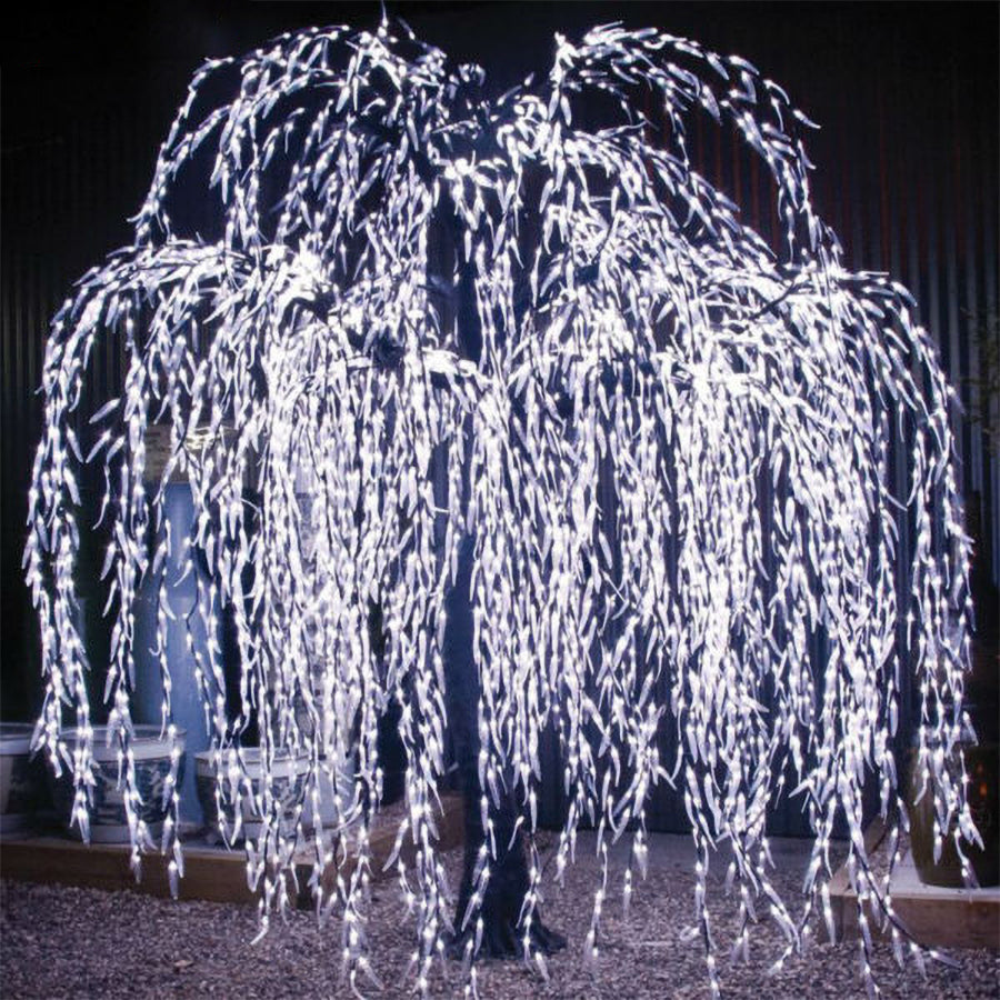 LED Simulated weeping willow tree light Height:3m(9.84ft)