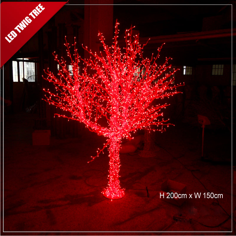 LED lighting tree wedding decoration light 3 meters high