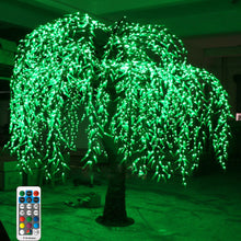 Load image into Gallery viewer, LED Simulated weeping willow tree light Height:3m(9.84ft)
