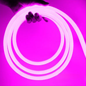 مصابيح نيون LED بمقاس 24 بوصة بتصميم ندفة الثلج