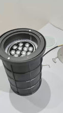 Load and play video in Gallery viewer, 24V 12V Adjustable Angle IP68 Waterproof LED Underground Light in Ground Garden Path Floor Buried Yard Spot Landscape
