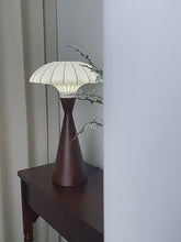 Load and play video in Gallery viewer, LED silk solid wood desk lamp
