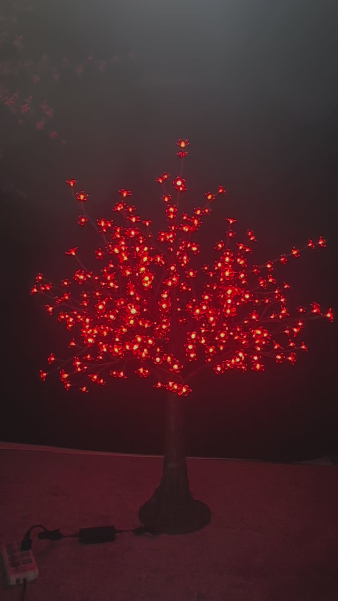 Color changing LED tree lights

