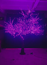 Load and play video in Gallery viewer, LED high simulation Cherry blossoms tree light,Height: 3.5m(11.5ft)
