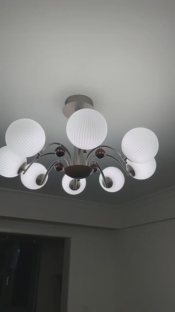 ثريا صدفية أنيقة لغرفة النوم وغرفة المعيشة وغرفة الطعام