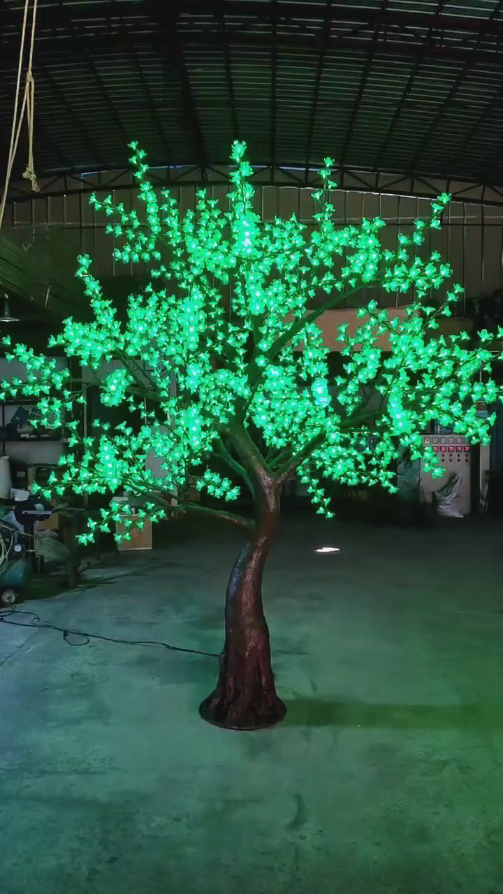RGB LED tree lights

