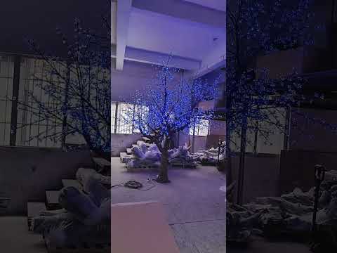 RGBW LED super high simulation Cherry blossoms tree light,Height: 3.5m(11.5ft)
