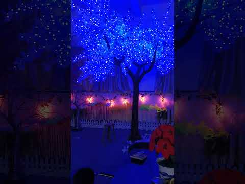RGB LED Cherry Blossom Tree – outdoor waterproof lighting display