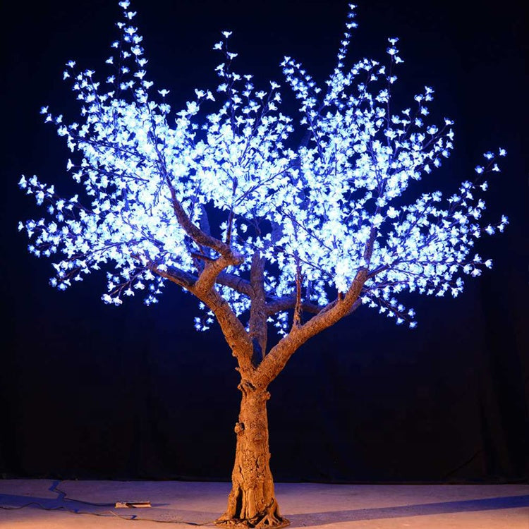 LED super high simulation Cherry blossoms tree light,Height: 3.5m(11 ...