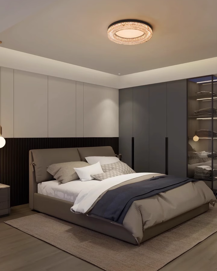 ثريا صدفية أنيقة لغرفة النوم وغرفة المعيشة وغرفة الطعام