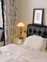 Load image into Gallery viewer, Vintage fabric desk lamp room floor lamp
