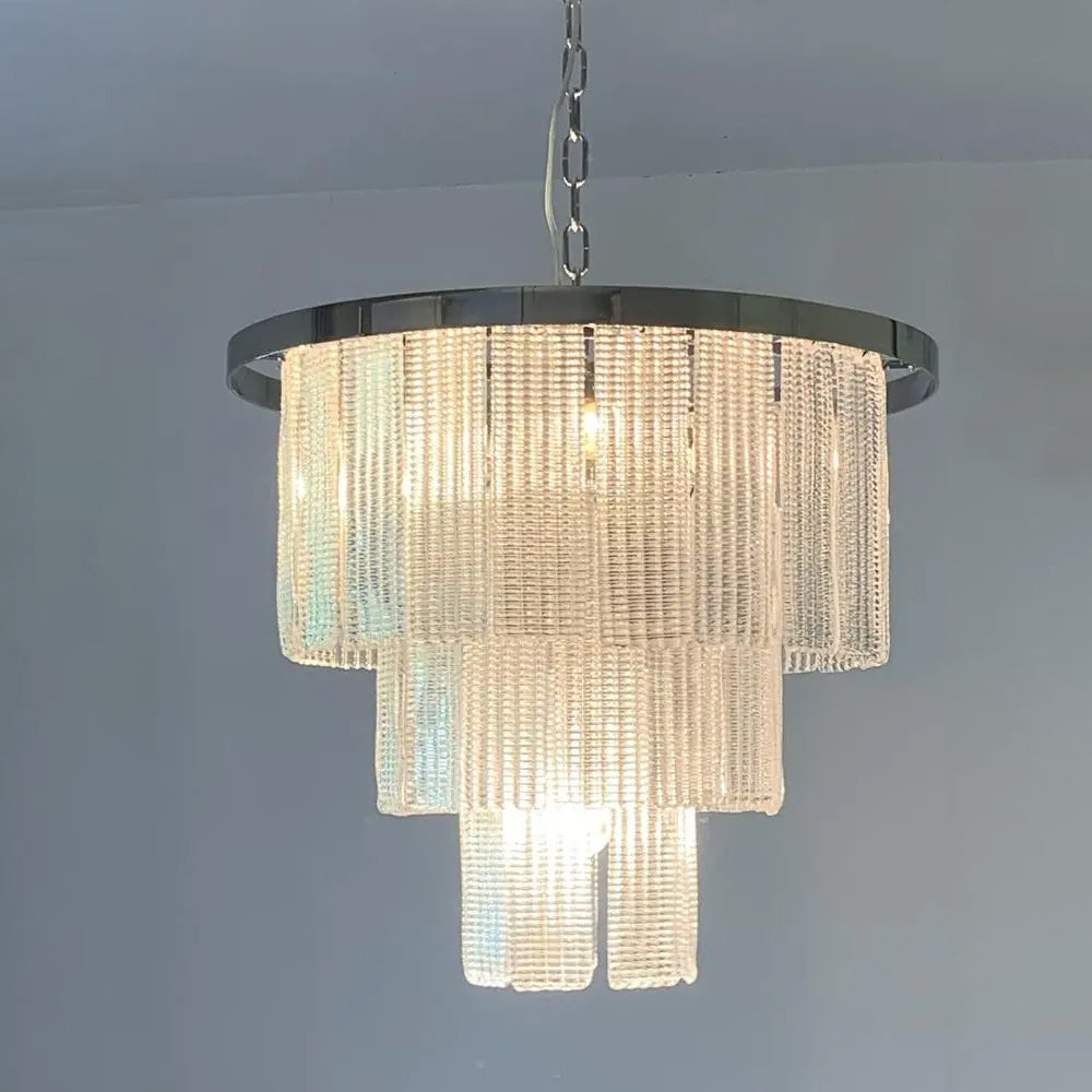 Transparent Murano Glass Sputnik designer living room chandelier dining room hotel lamp