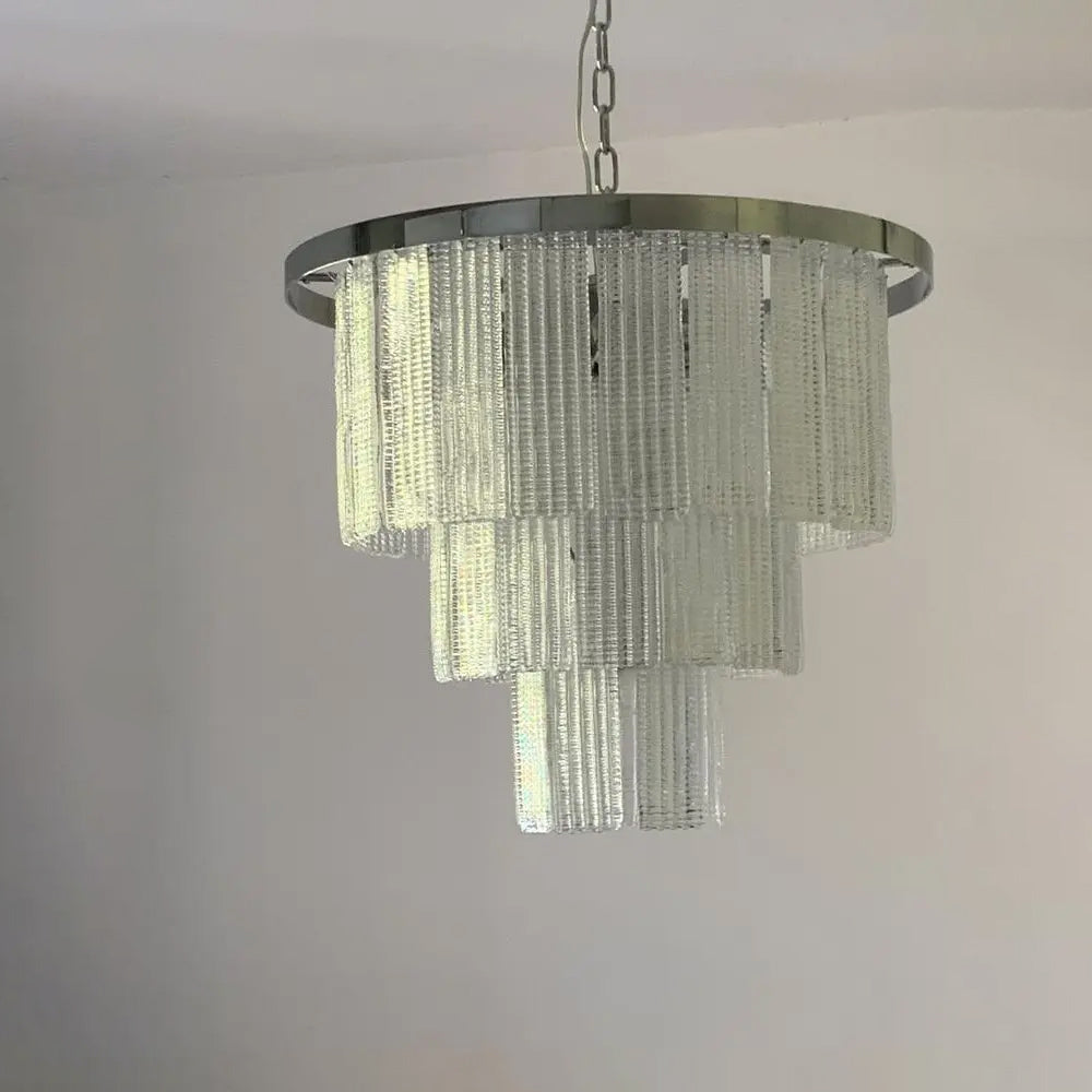 Transparent Murano Glass Sputnik designer living room chandelier dining room hotel lamp