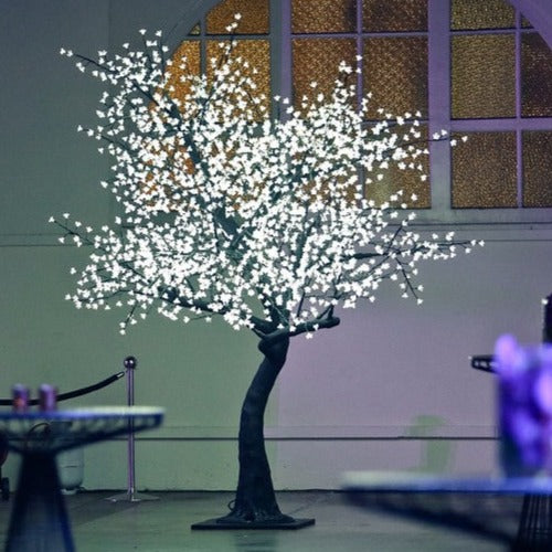 LED high simulation tree lamp cherry blossom lights wedding decoration Height:2.8m(9ft)