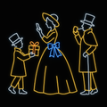 victorian-couple-led-motif-light-street-decoration