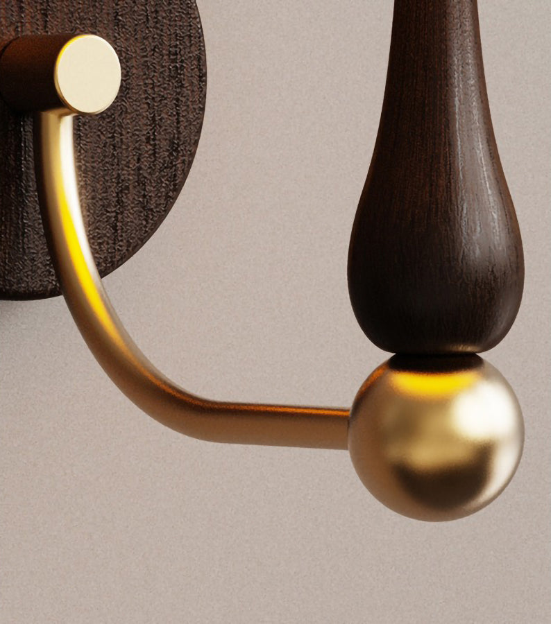 Vintage fabric wall lamp room pendant light