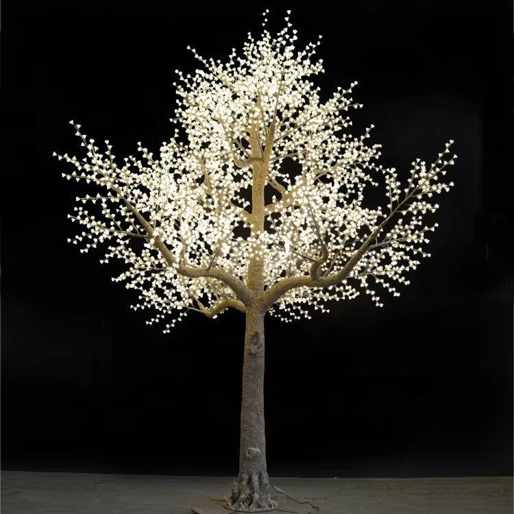 4.8m warm white LED super high simulation cherry blossom tree with 5200 LEDs