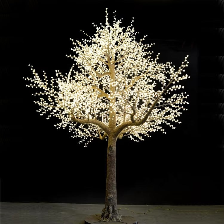 Warm white LED super high simulation cherry blossom tree light 4.8m 16ft main view