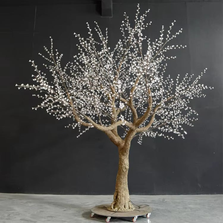 11.5ft warm white LED super high simulation cherry blossom tree with 3280 LEDs