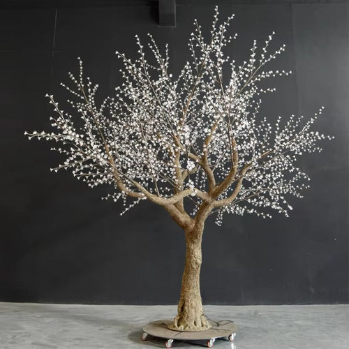 11.5ft warm white LED super high simulation cherry blossom tree with 3280 LEDs