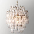 Modern style glass chandelier lighting diamond shaped glass chandelier