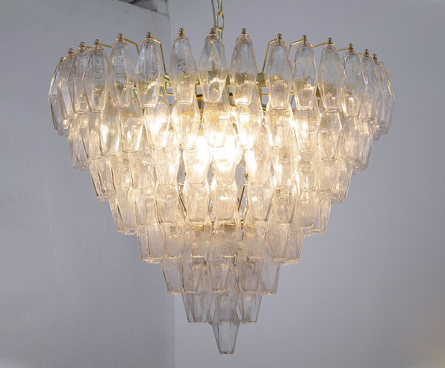 寝室、リビングルーム、ダイニングルームに最適なエレガントなシェルシャンデリア