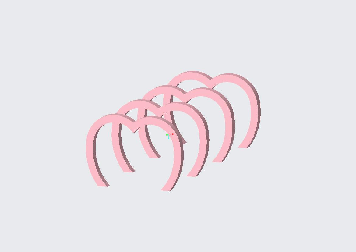 valentines day Wedding decoration lamp LED heart-shaped tunnel lamp Motif light