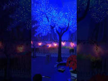 Load and play video in Gallery viewer, Outdoor LED maple tree lights RGB Christmas tree lights Holiday Decorative Lighting High:4m(13.1ft）
